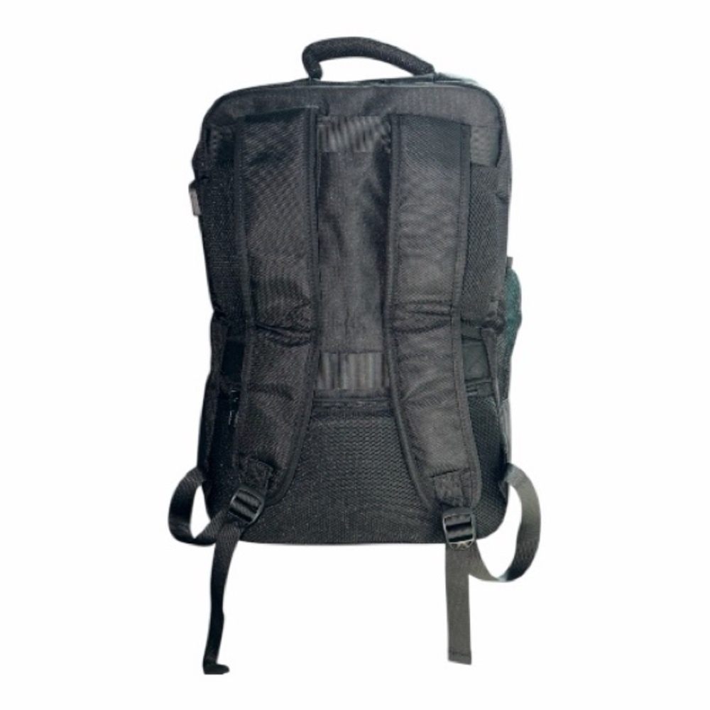 Matien Black Backpack Carry On Travel Bag 17 inch New - Picture 4 of 13